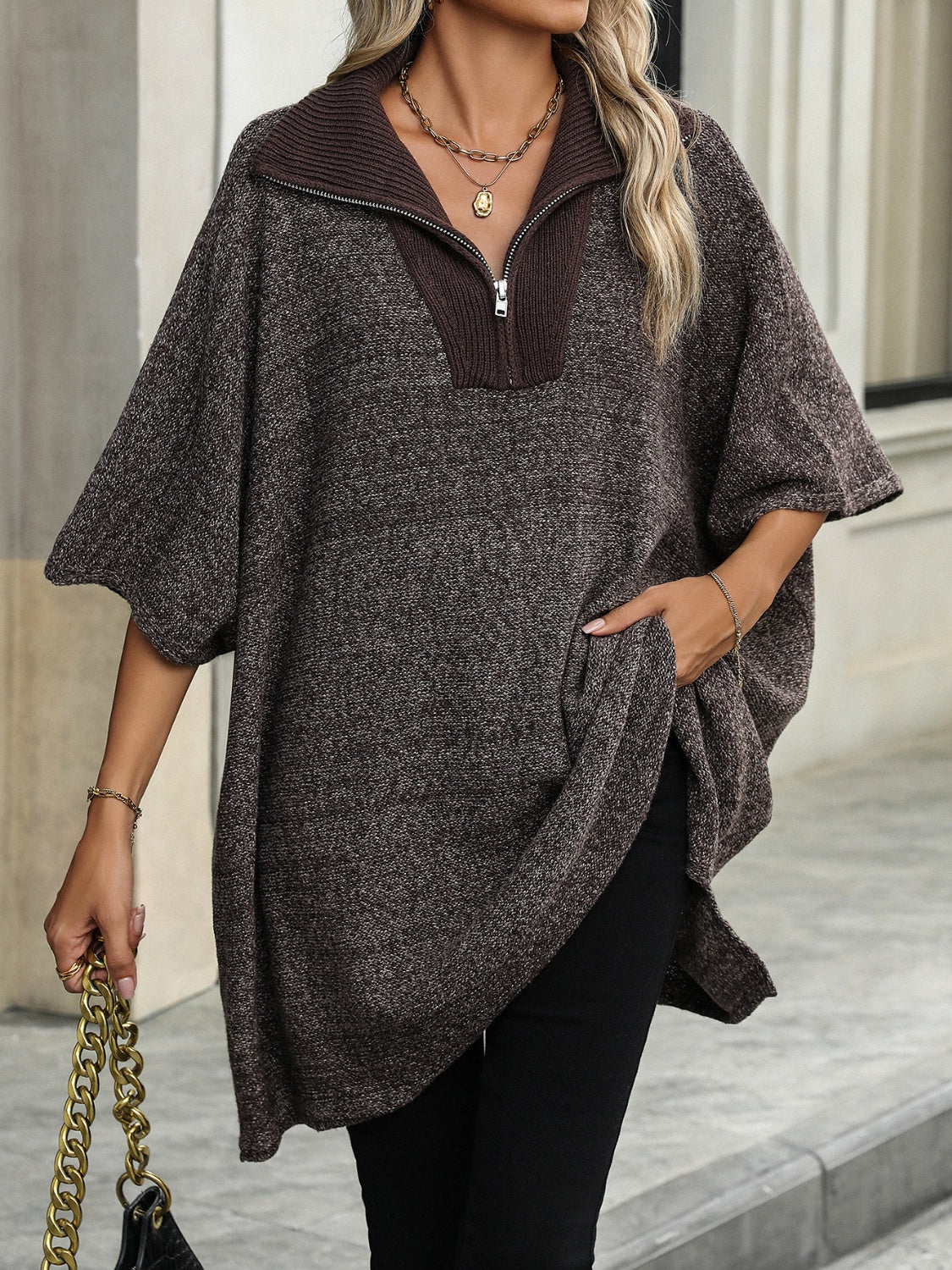 Gabriela® | Pull à quart de glissière for women