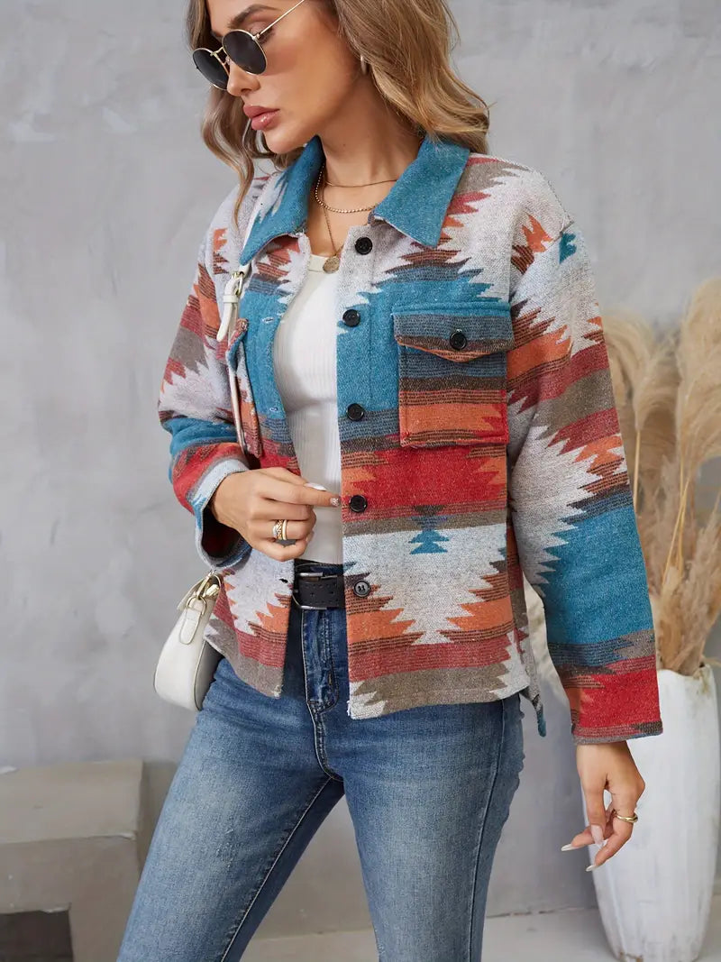 Carla | Vintage style cotton jacket