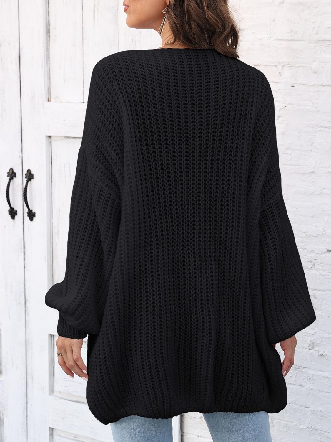 Elsa | Long sleeve open front cardigan
