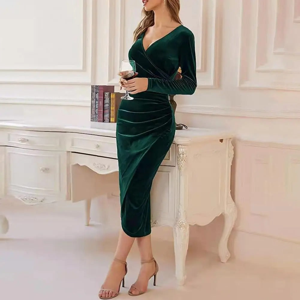 Laura® | Women's long-sleeved midi dress