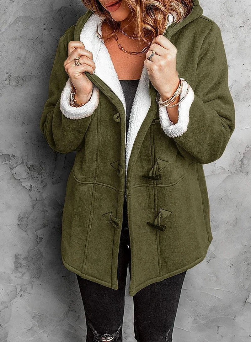 Otilia | Coat with lambskin lining