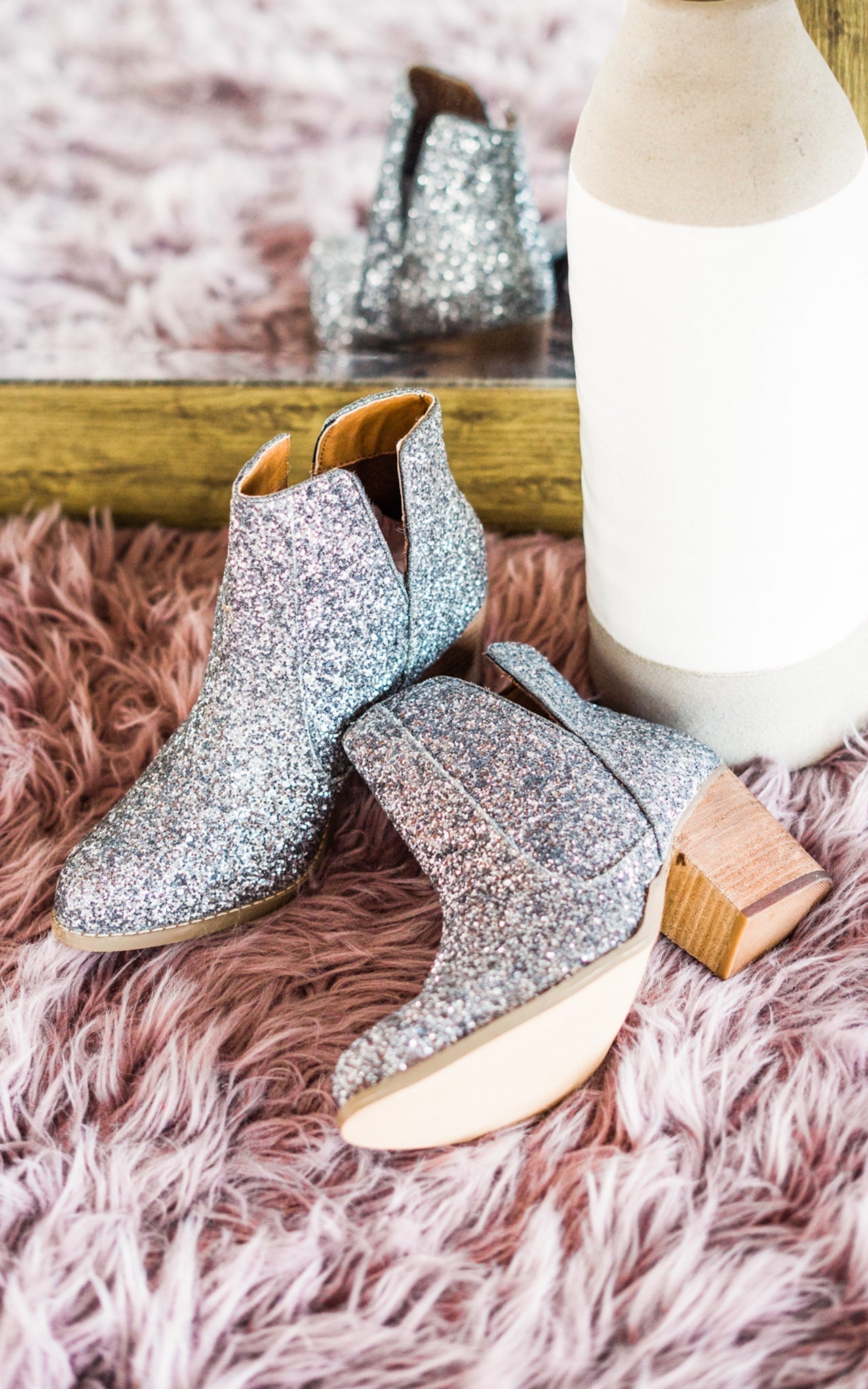 Sybille | Tin ankle boots