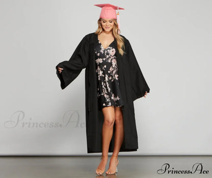 Flawless In Florals Charming Scuba Skater Dress