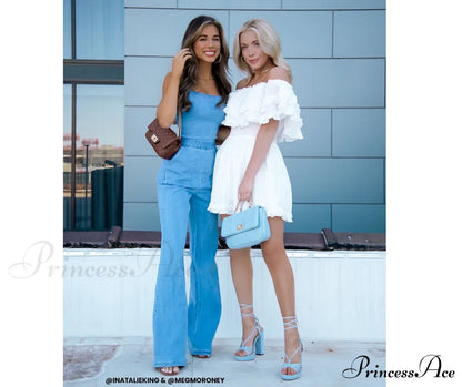 Flirty Vibes Stylish Linen Mini Dress