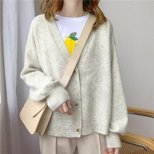 Claudia | Women's autumn V-neck cardigan