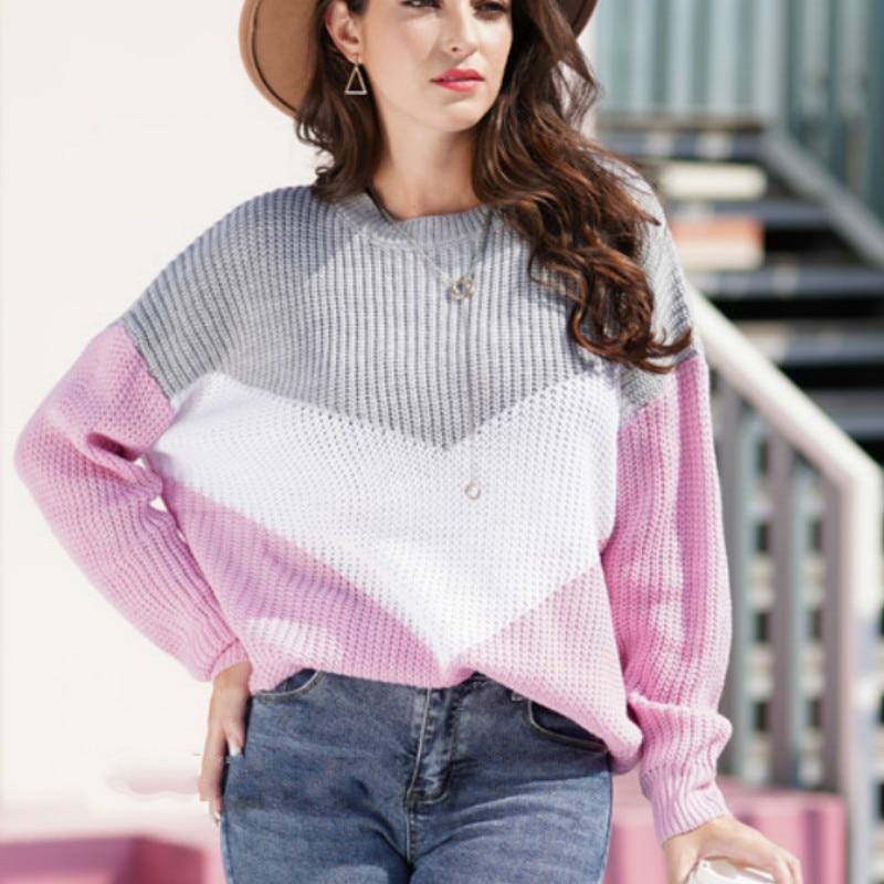 Dolores | Loose long-sleeved knitted sweater for women