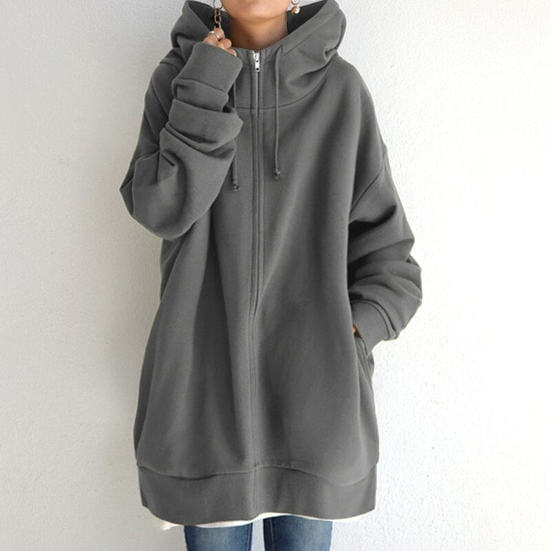 Valentina | Cozy oversized winter hoodie