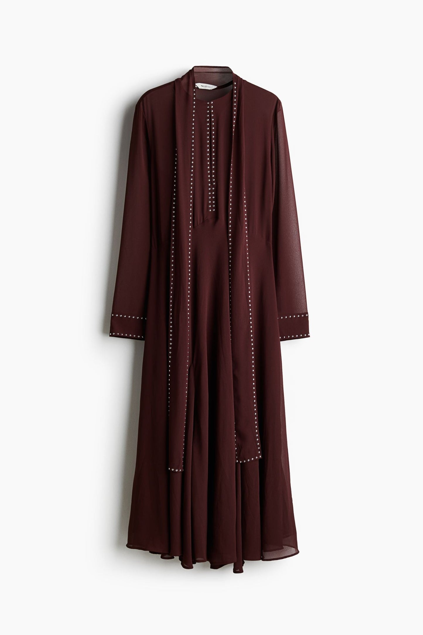 Leila® | Chiffon Midi Dress With Rivets