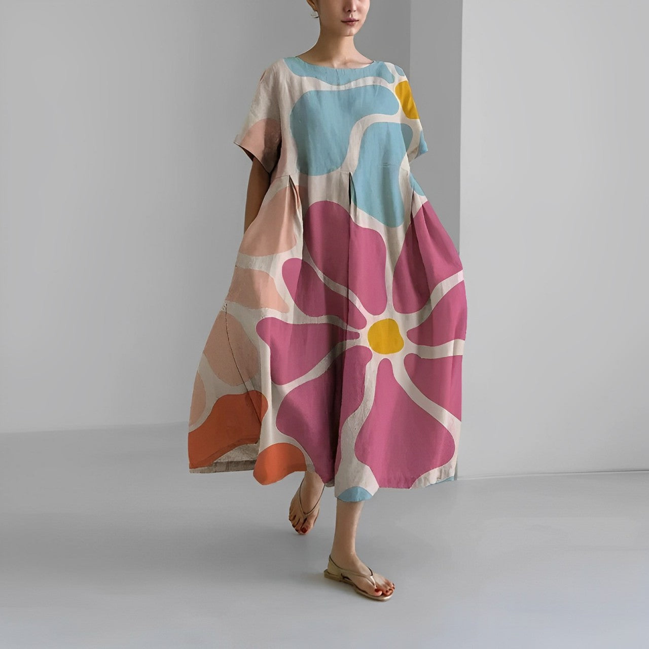 Monserrat® | Boho Floral Dress Loose Dress