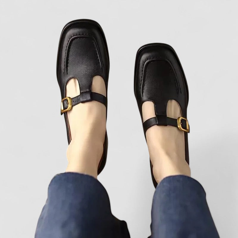 Mary | Orthopedic T-Strap Heels