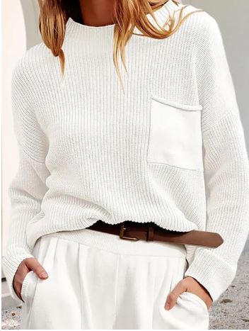 Amelia | Fashionable and minimalist winter sweater