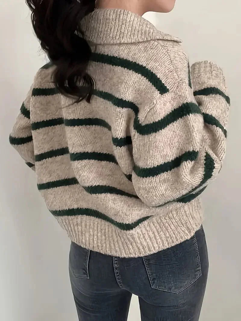 Octavia® | V-neck knitted sweater