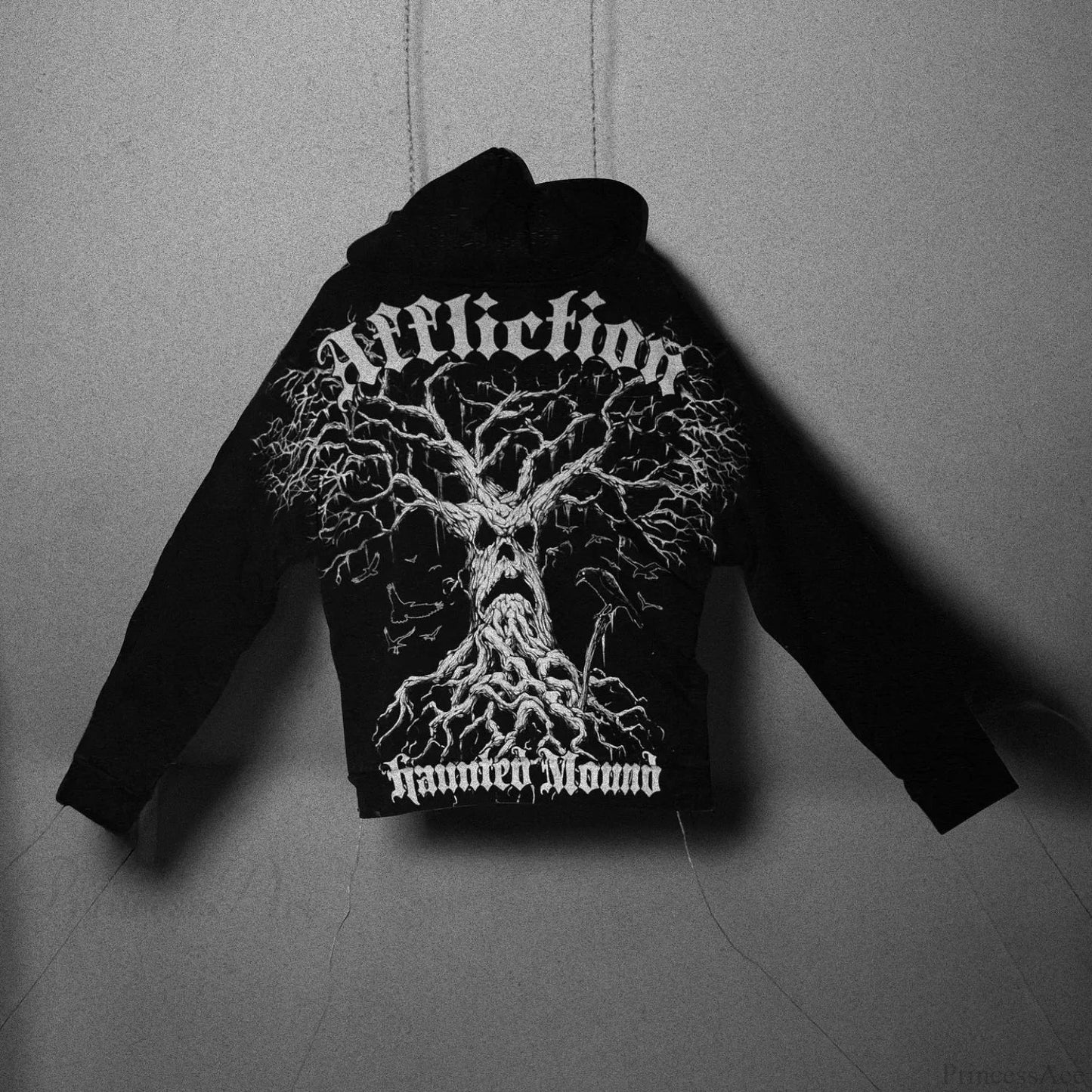 Gothic Skull Zipper Hoodie
