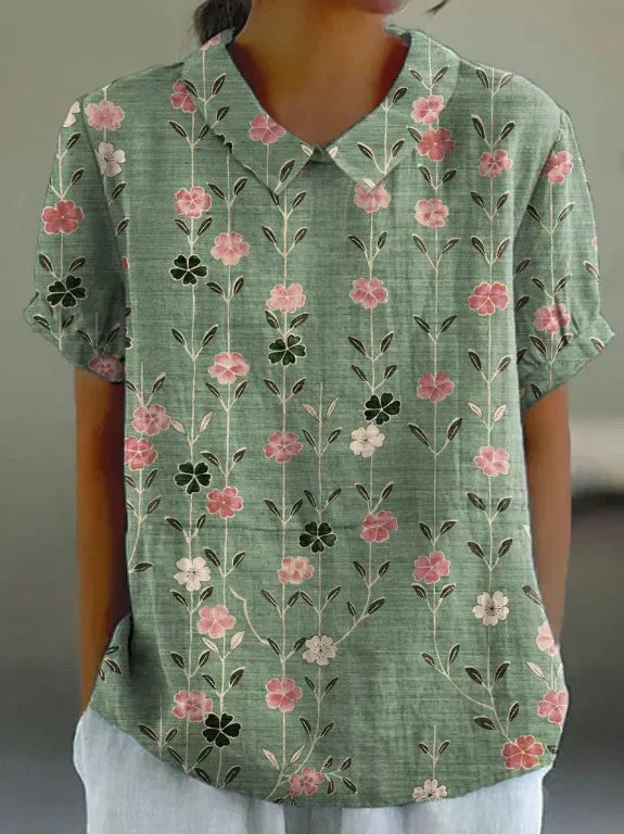 Paris® | Floral Pattern Casual Blouse