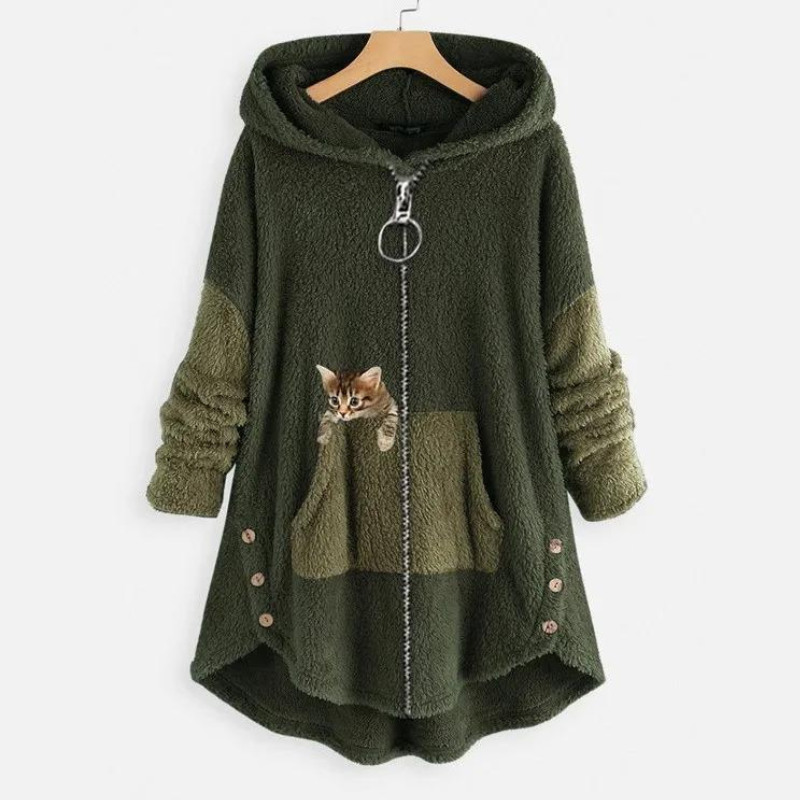 Michelle | Stylish Plush Hoodie