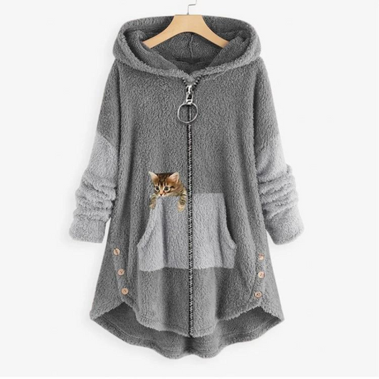 Michelle | Stylish Plush Hoodie
