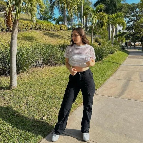 Bernetta® | Straight Leg Cargo Pants
