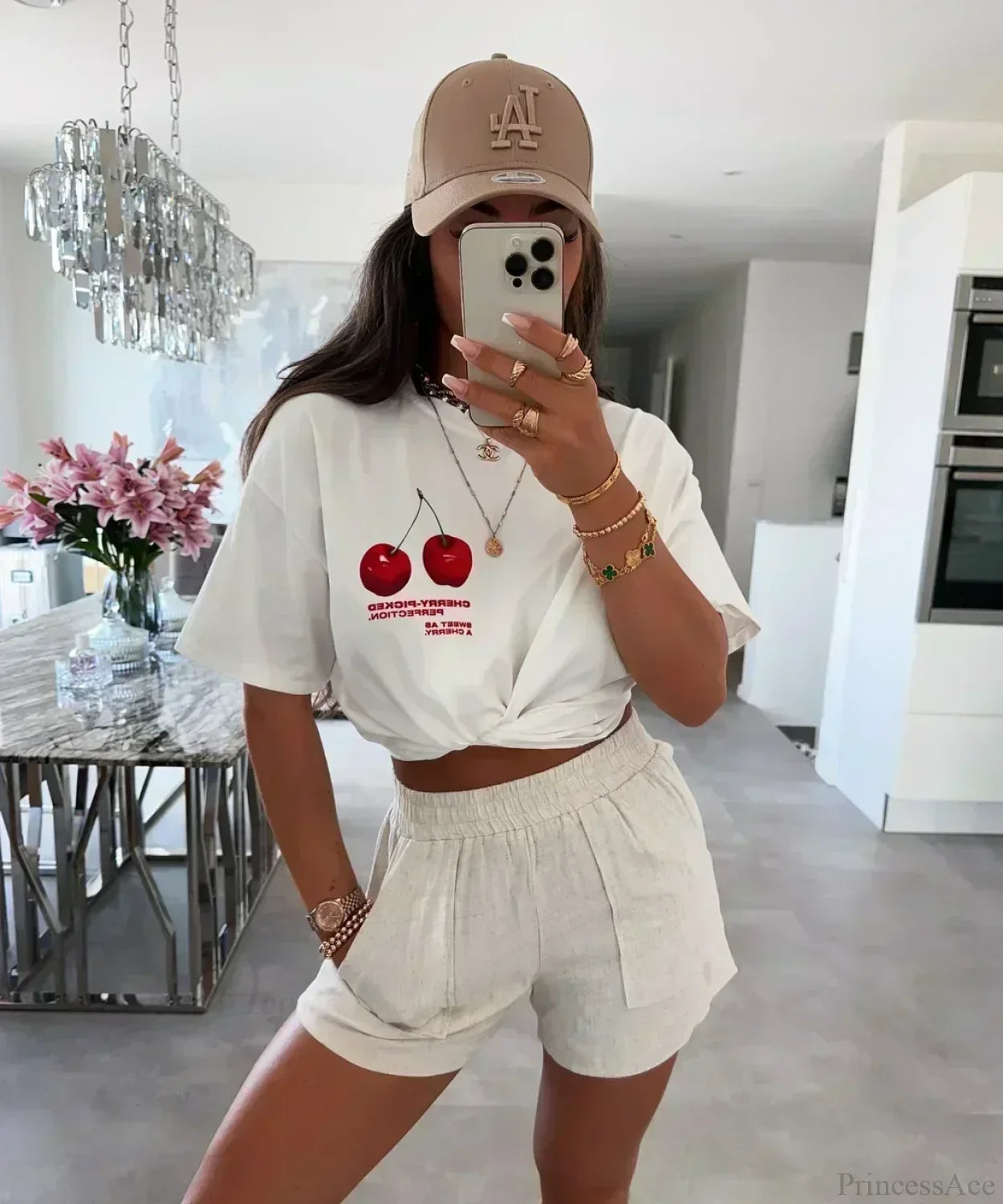 Harajuku Casual Summer Food T-shirt