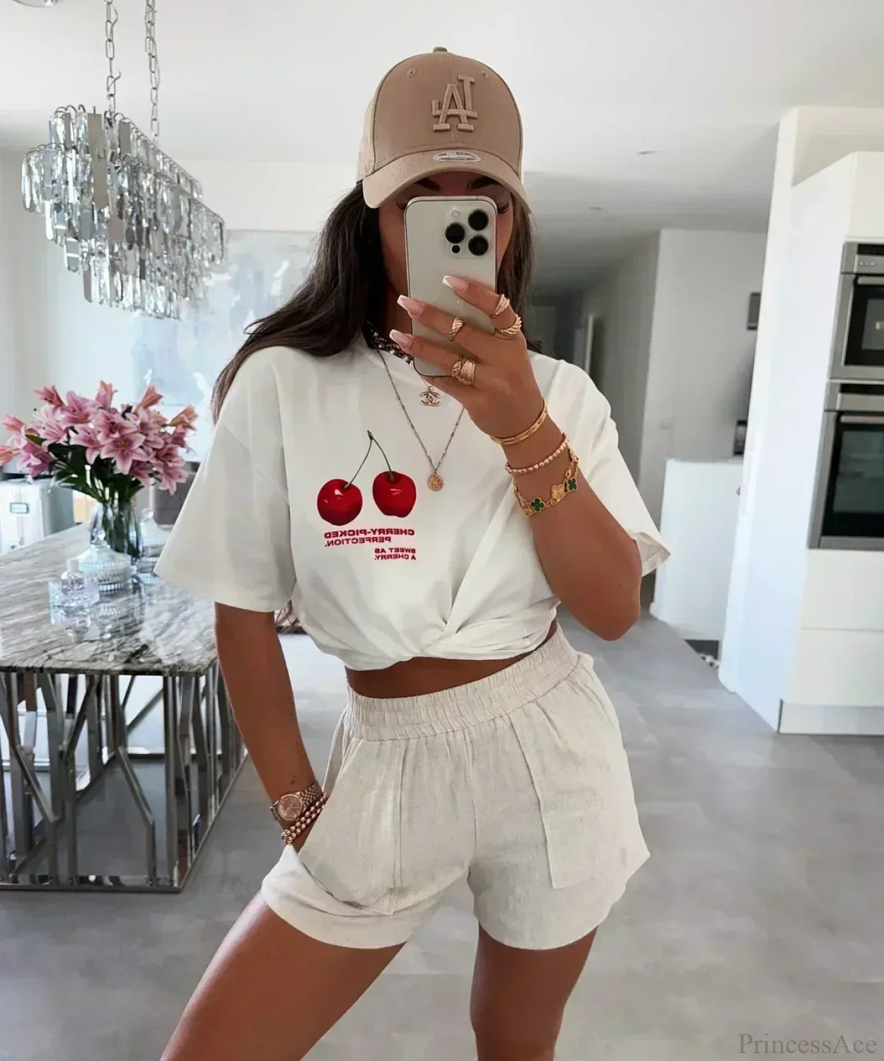 Harajuku Passionate Logo Graphic T-shirt