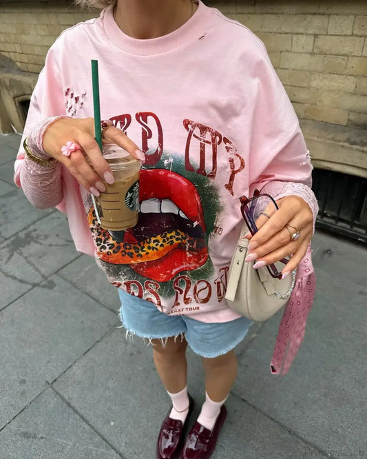 Harajuku Vintage Gothic Graphic T-shirt