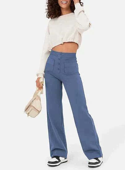 Victoria® | Women's high-waisted button-front pants