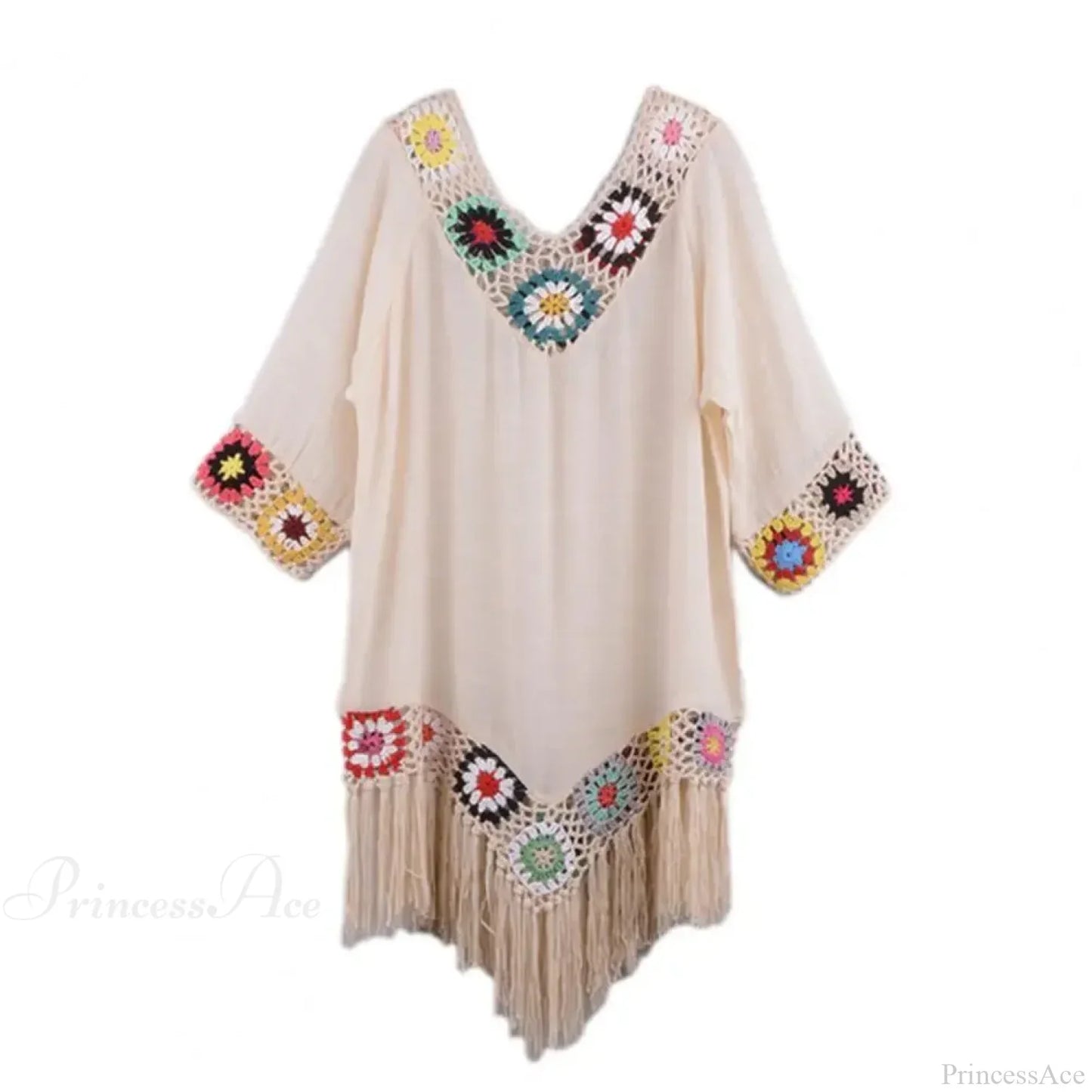 Hollow Out Crochet Bikini Cover Up
