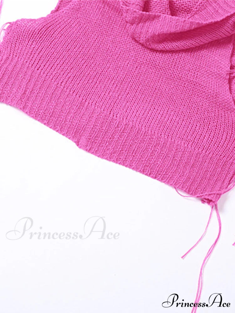 Hooded Cold Graceful Shoulder Crop Top