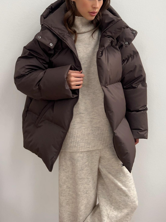 Antonia | Hooded down jacket
