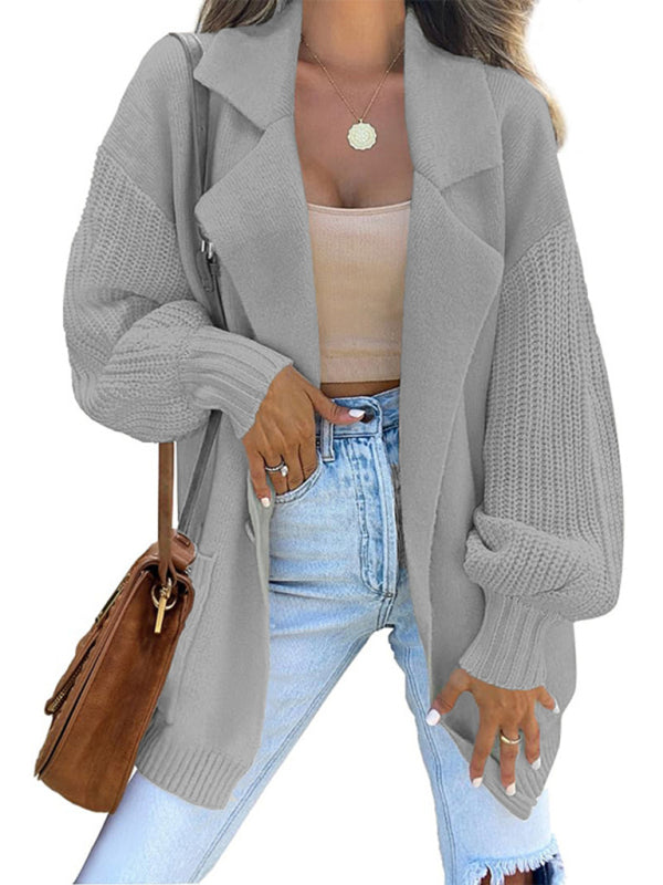 Josefa | Stylish long knitted sweater for women