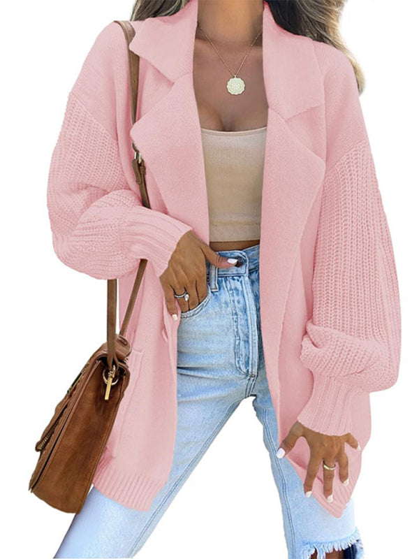 Josefa | Stylish long knitted sweater for women