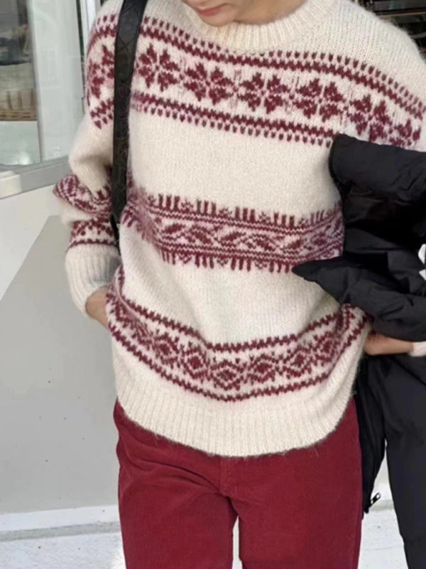 Nell | Women's Fair Isle Relaxed Fit Jumper