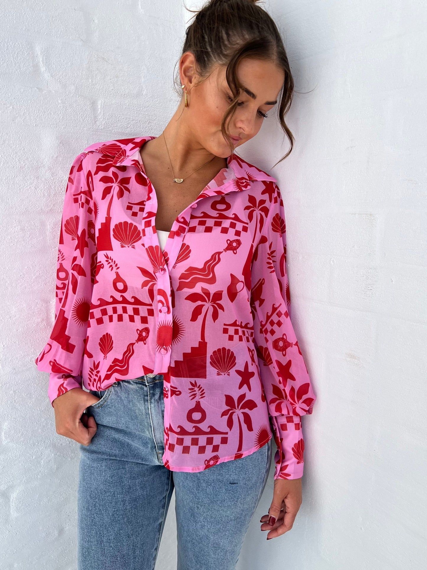 Iga® | Bliss Pink Blouse