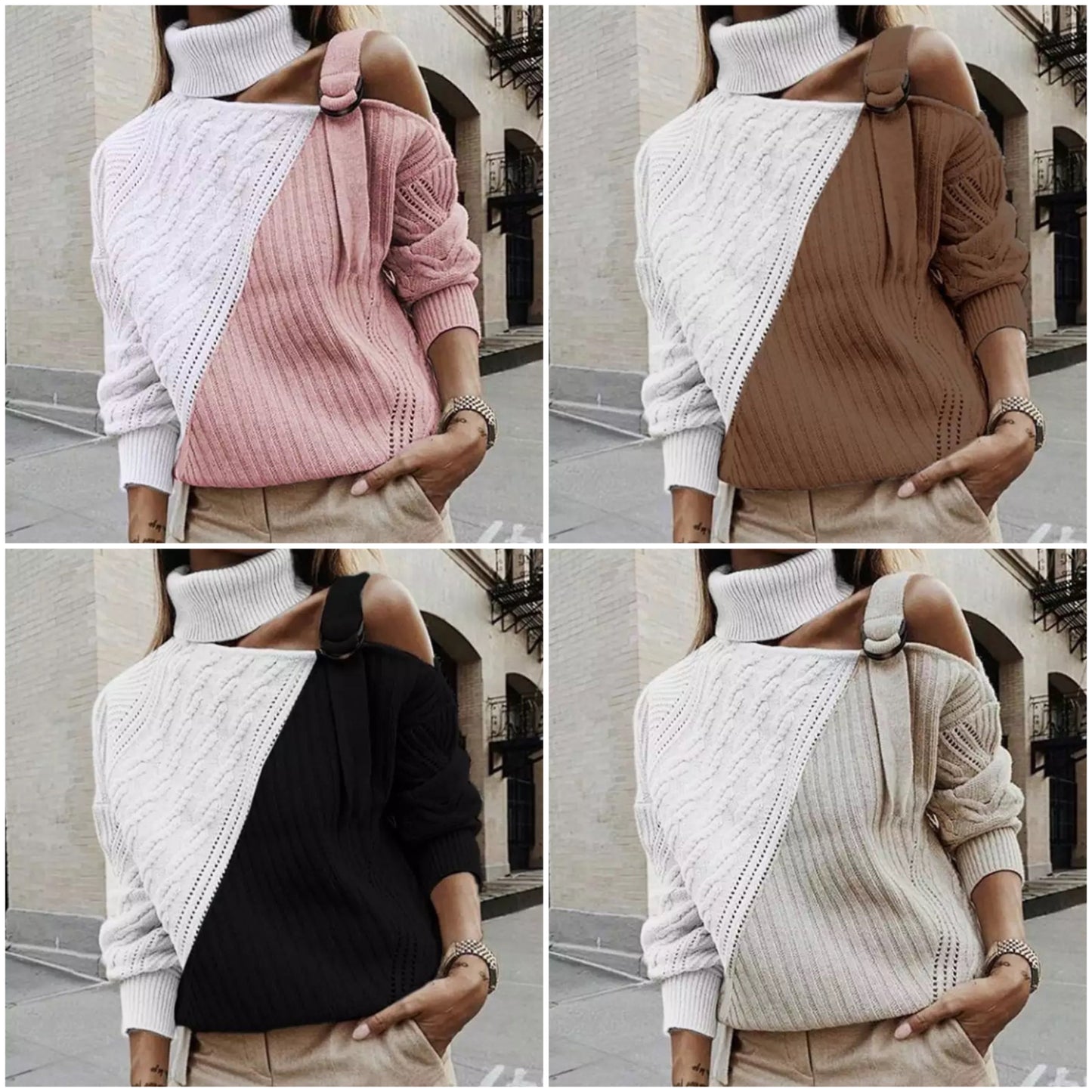Geraldine® | Pull court à col roulé