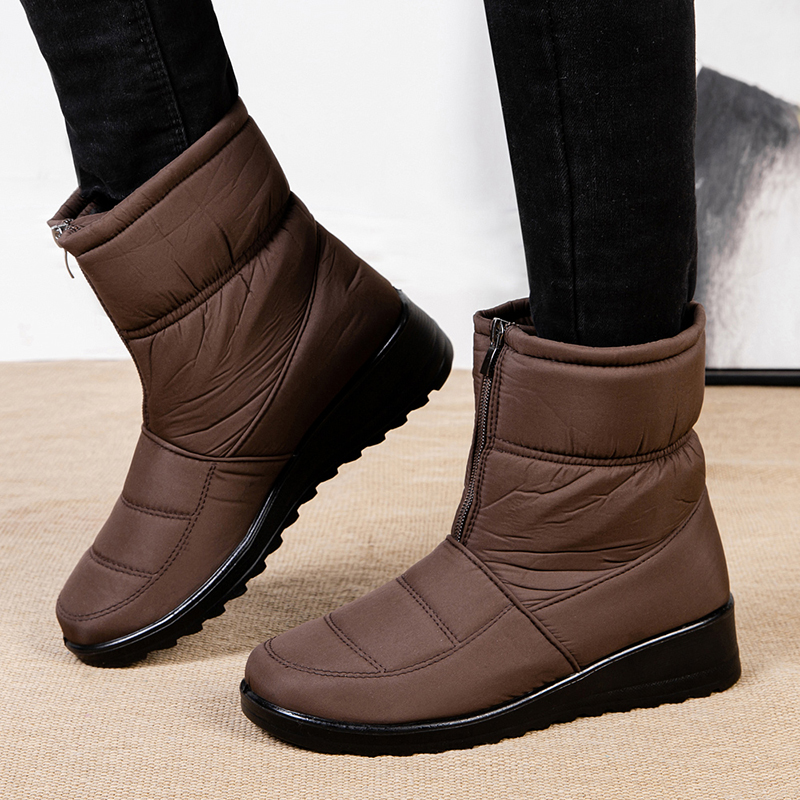 Yoselin | Women's waterproof winter boots with zip