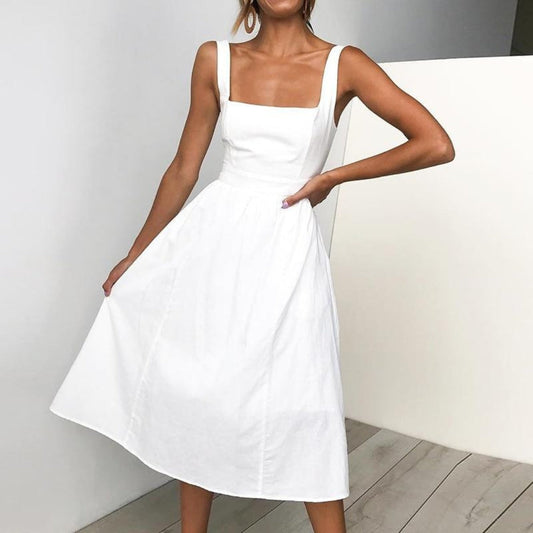 Carolyn | Stylish Sleeveless Summer Dress