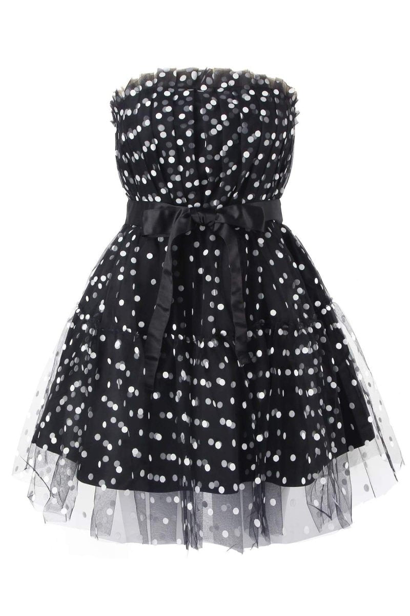 Katherine® | Polka Dot Tulle Mini Dress