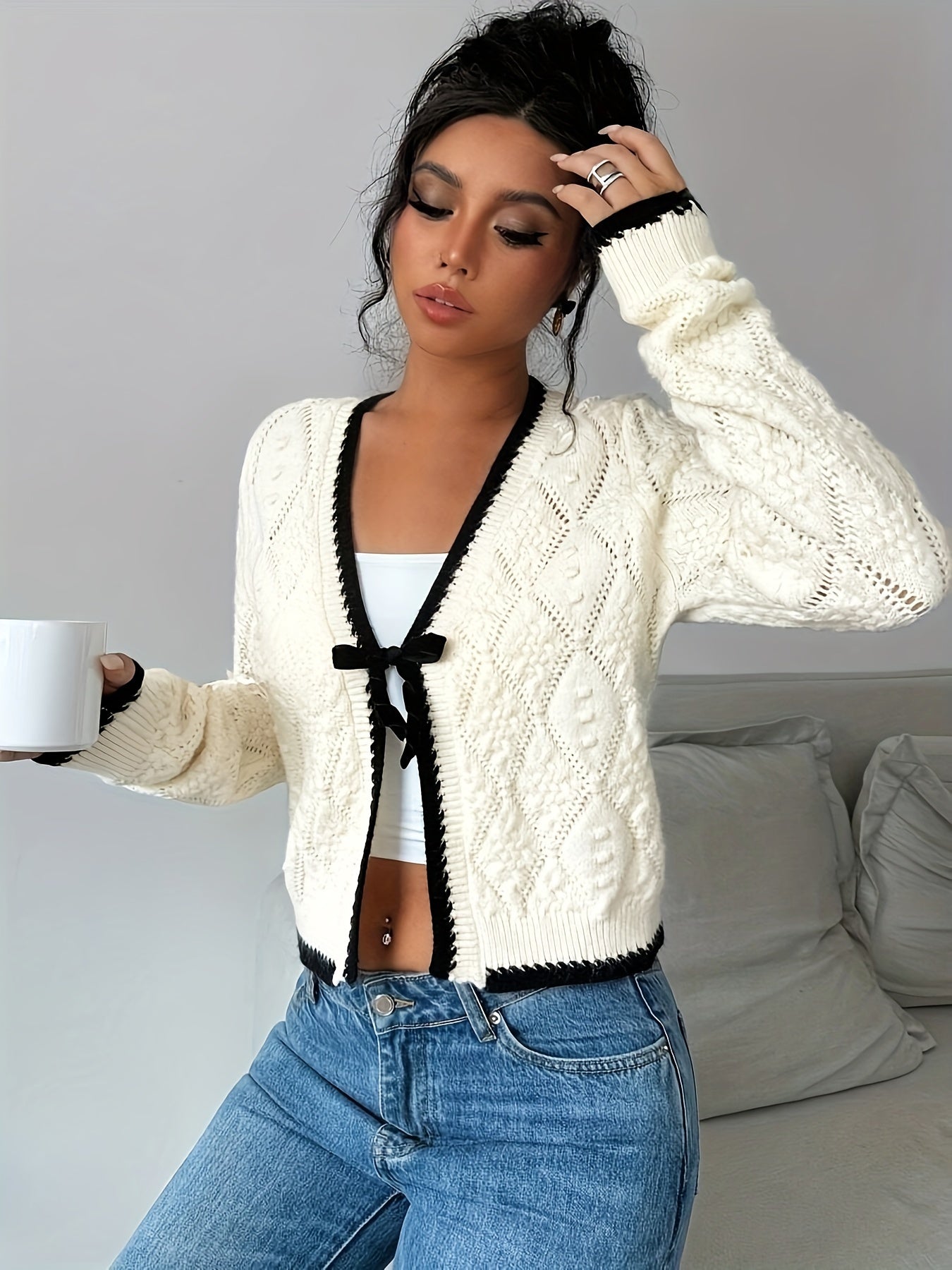 Maria Fernanda | V-NECK KNIT
