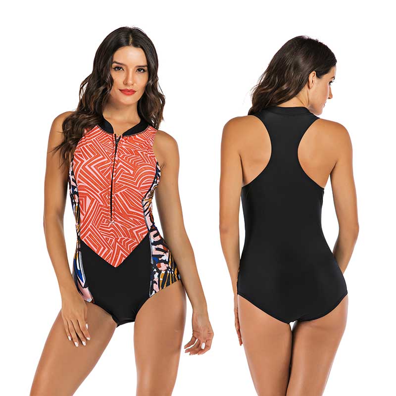 Tabatha® | One-Piece Sports Swimsuit With An Interesting Design