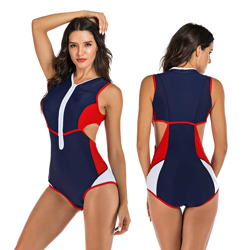Tabatha® | One-Piece Sports Swimsuit With An Interesting Design
