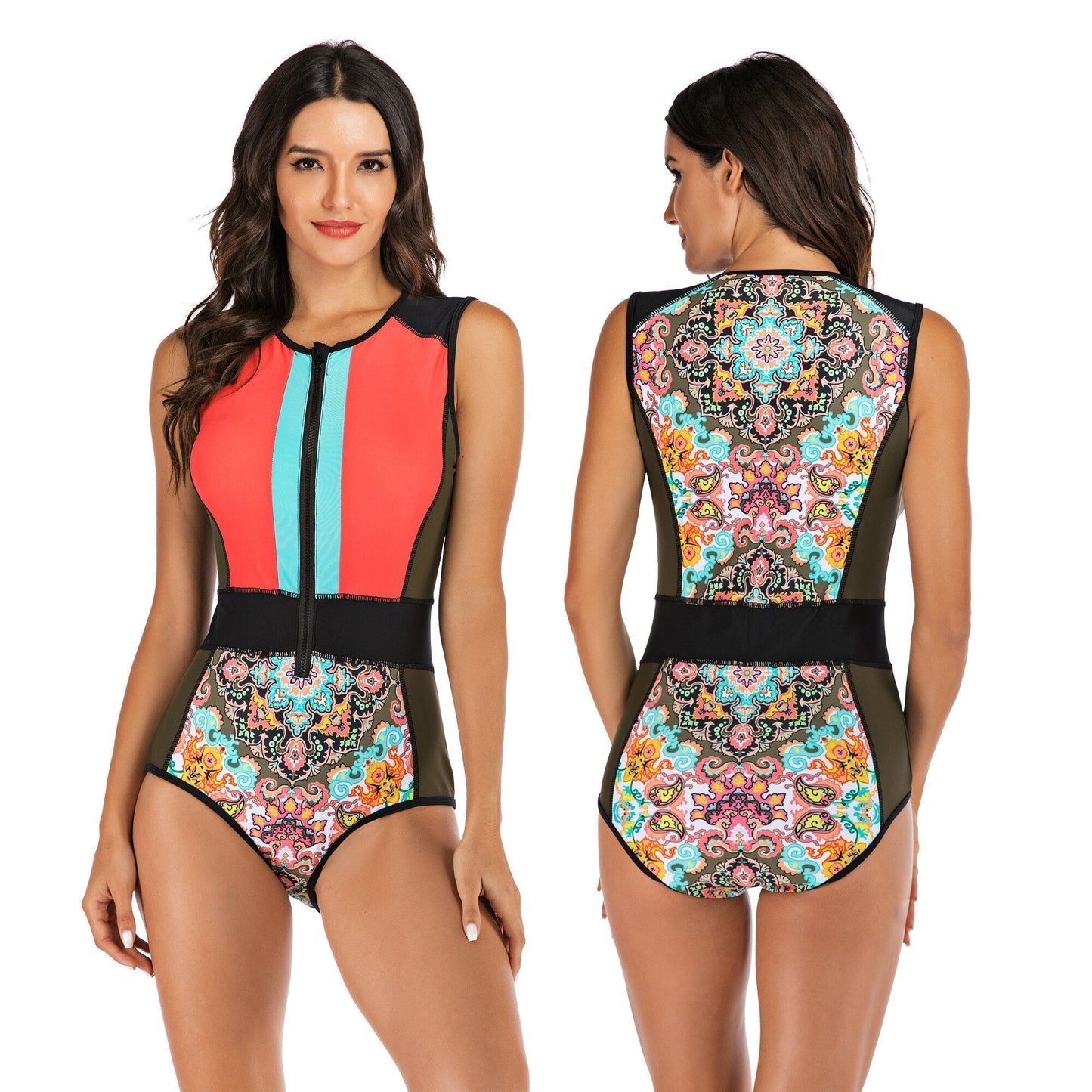Tabatha® | One-Piece Sports Swimsuit With An Interesting Design
