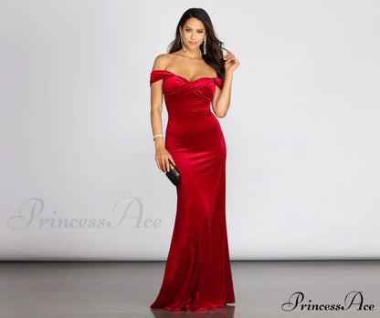 Jenisa Formal Off Charming The Shoulder Dress