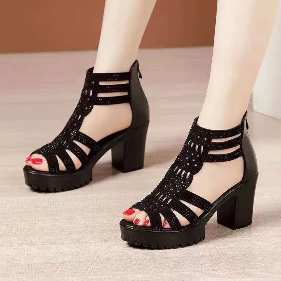 Jennifer | Elegant Heel Sandals for Stylish Comfort