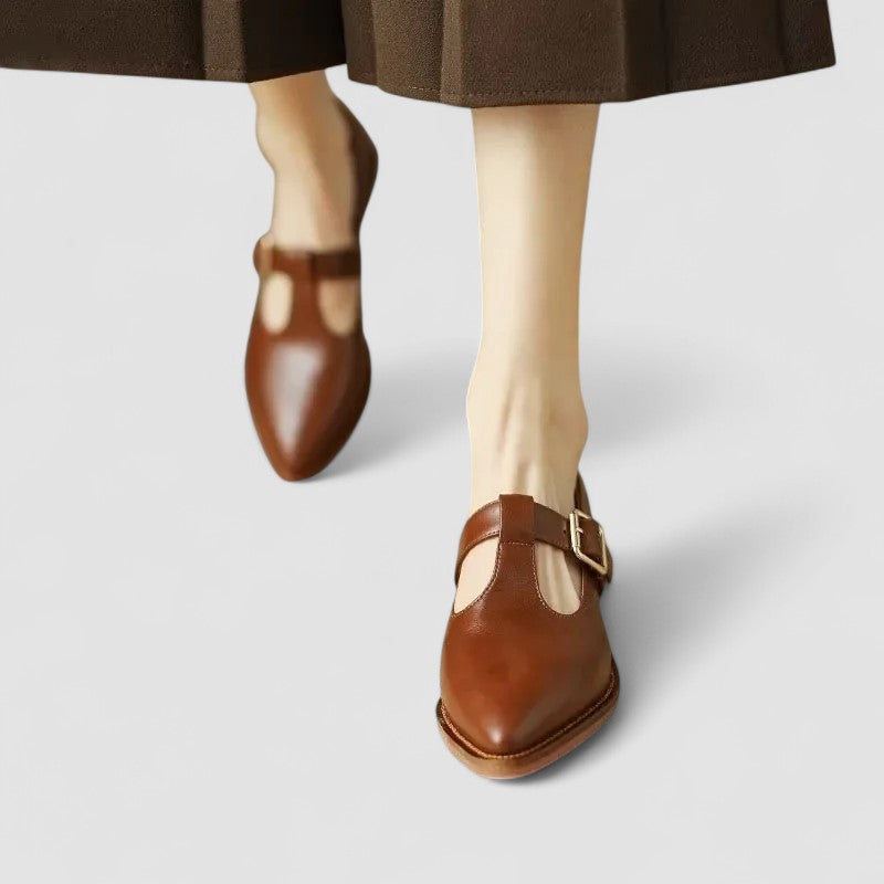 Josephine | Orthopedic T-Strap Shoes