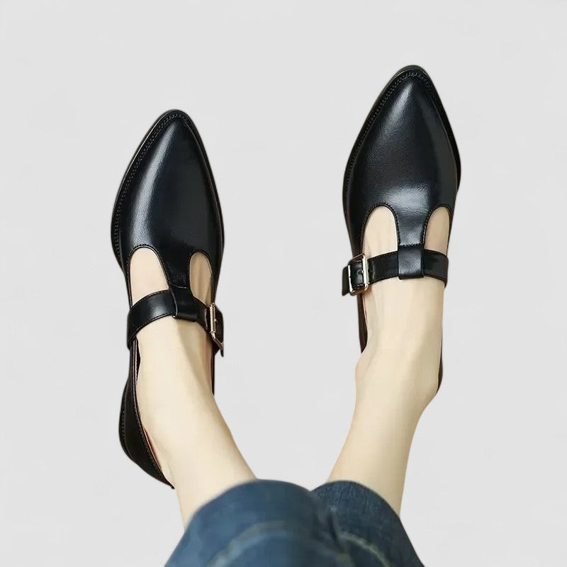 Josephine | Orthopedic T-Strap Shoes