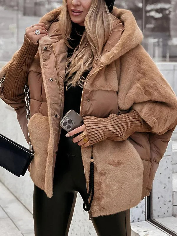 Gilda | Hooded bomber jacket for women.