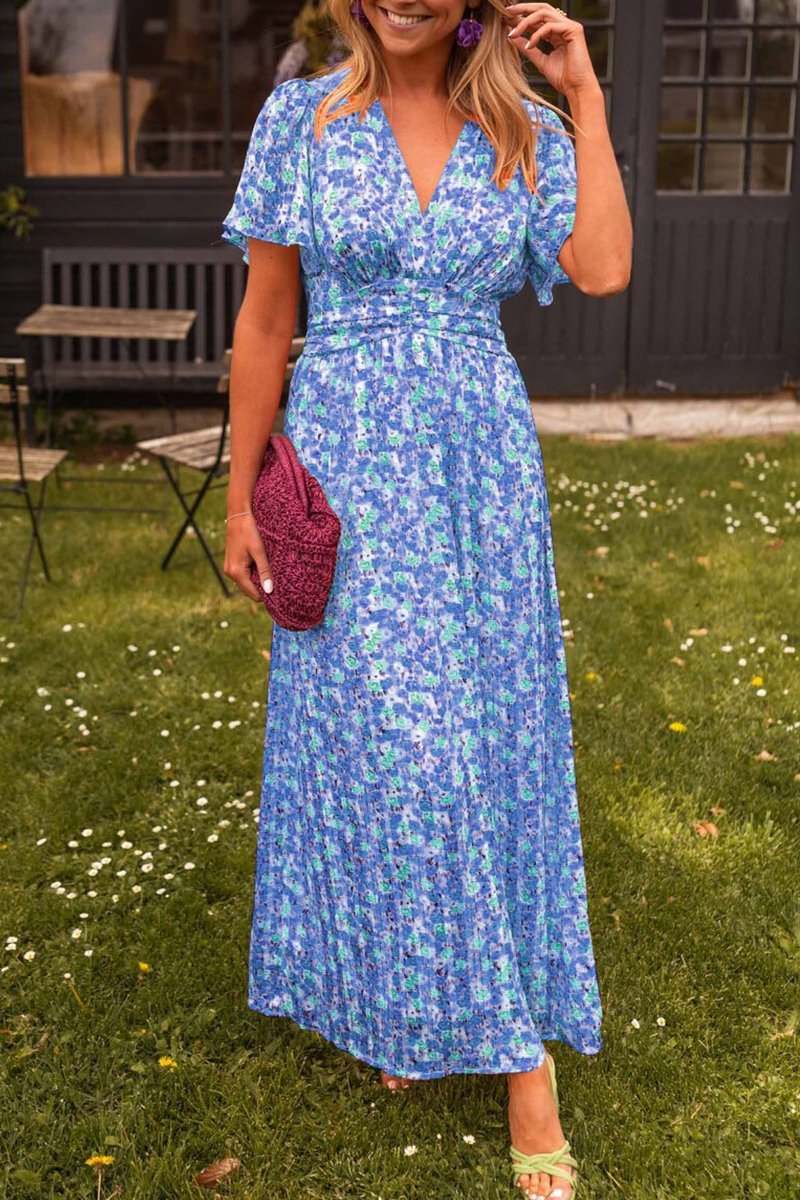 Trinity® | Long Dress With V-Neckline