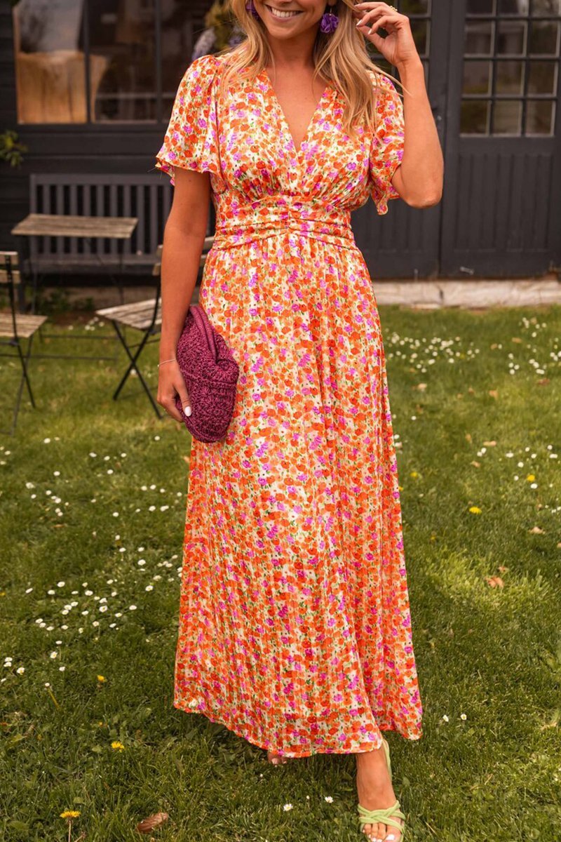 Trinity® | Long Dress With V-Neckline