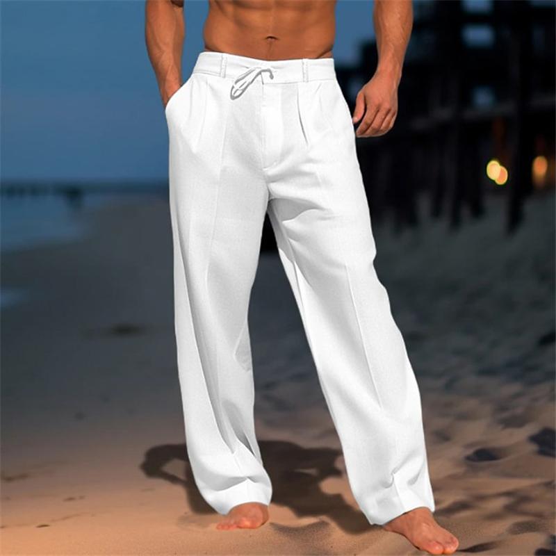 Mason | Unicoloured Relaxed Trousers for Summer Style