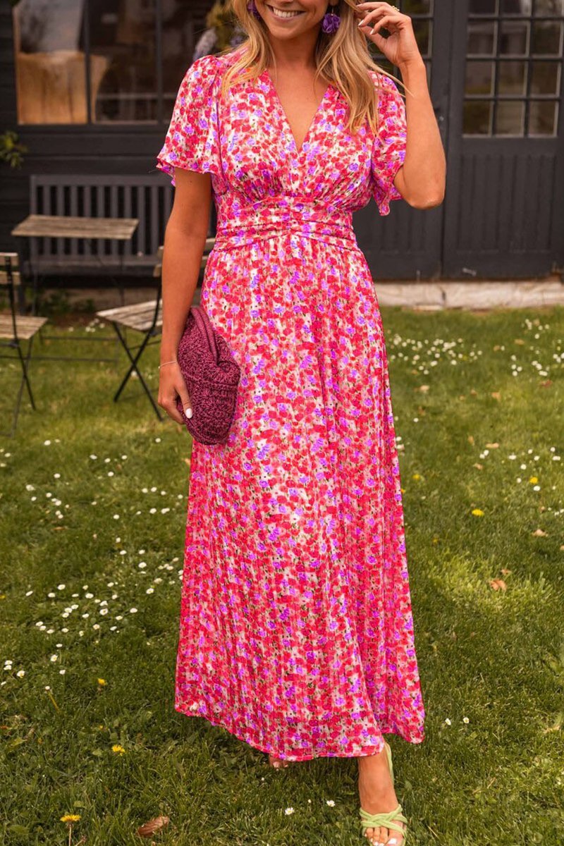 Trinity® | Long Dress With V-Neckline