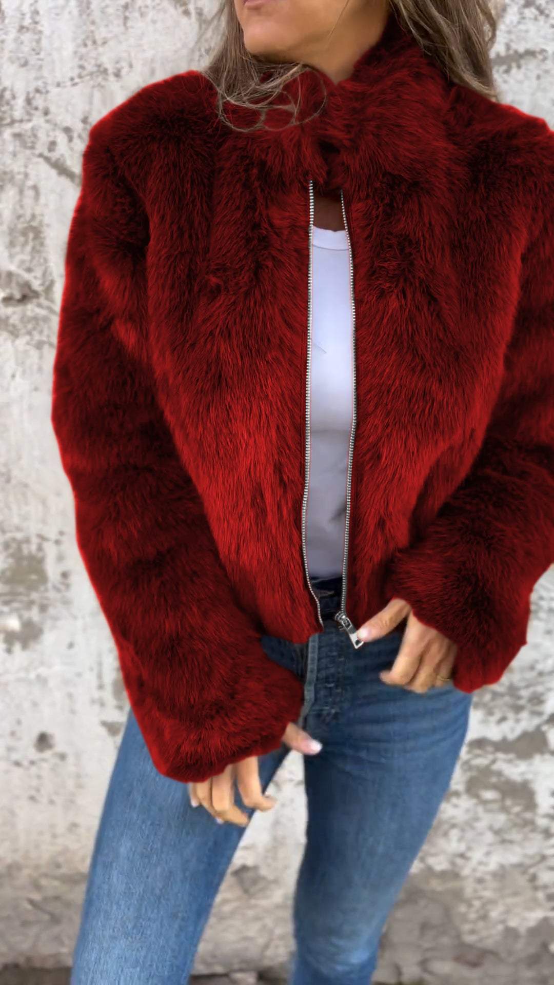 Asuncion | Faux leather jacket